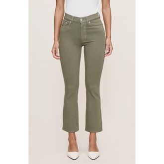 DL1961 Bridget Instasculpt High Waist Ankle Bootcut Jeans in Fern at Nordstrom Rack, Size 23