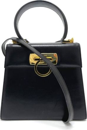 Ferragamo Leather Shoulder Bag (Pre-Owned)