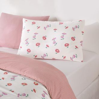 La Redoute Interieurs Beddengoedset 30% gerecycled katoen, rechthoekige kussensloop, DANYA