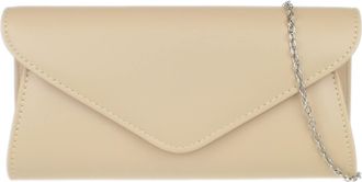 Girly HandBags Womens Plain Clutch Bag (Apricot)