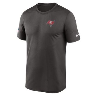 Nike Tampa Bay Buccaneers Legend Small Logo Nike Mens Dri-FIT NFL T-Shirt in Grey | 02TI2DV8B-FEJ