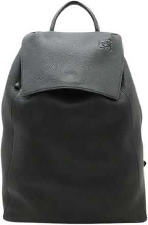 Loewe Pre-owned Backpacks, male, Black, Size: ONE SIZE Pre-owned Backpack