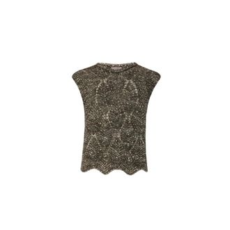 D.exterior Dames, Truien, Groen, Maat: XL Wol