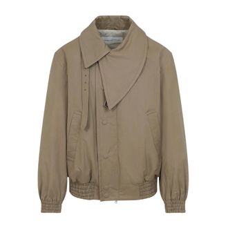 Dries Van Noten Vendo Bomber Jacket - male - Dries Van Noten - Bomber Jackets - Beige - M - Jackets