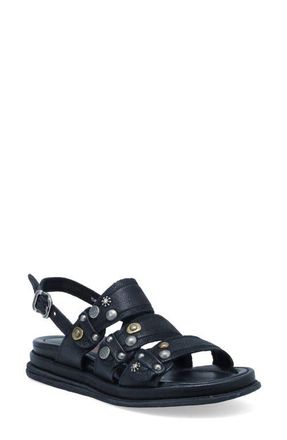 A.S.98 Scotty Slingback Sandal in Black at Nordstrom, Size 10.5-11Us