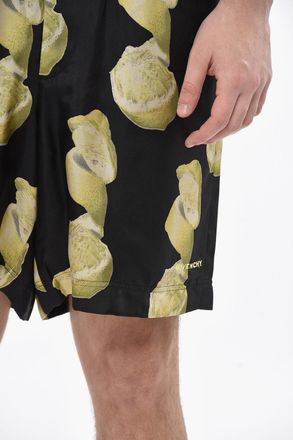 Givenchy Shorts LEMON in Seta con Elastico in Vita Givenchy