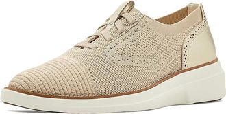 Cole Haan Grand Shadowlite Stitchlite Oxfords Womens Shoes Light Sesame Stitchlite/Soft Gold Leather : 10.5 B - Medium