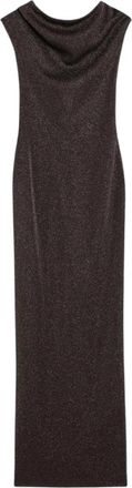 Max Mara Eschimovi Jurk - Dames - Avondkleed - Bruin - S - Kleedjes