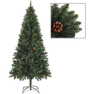vidaXL &Aacute;rbol De Navidad Artificial Con Pi&ntilde;as Verde 180 Cm Vidaxl
