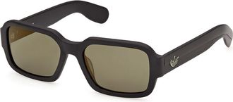 adidas OR0154 02Q Mens Sunglasses Black Size 55