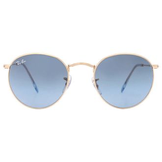 Ray-Ban Ray Ban Round Metal Blue Gradient Round Unisex Sunglasses RB3447 001/3M 50