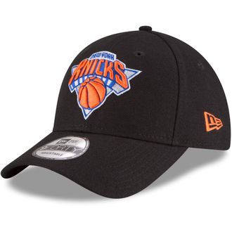 New Era Unisex-Adult NBA The League 9FORTY Basketball Black Alternate Team Color Adjustable Hat Cap One Size Fits All, New York Knicks - Black, One size
