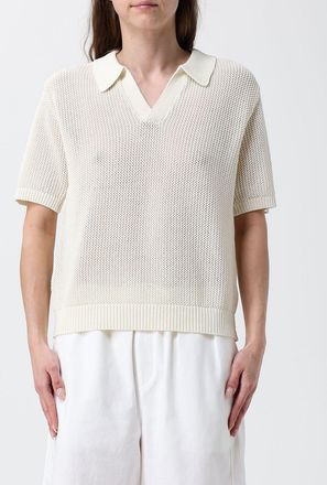 Dunst Polo in misto cotone e lino