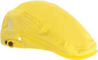 Royal & Awesome Bright Yellow Golf Cap for Men, Solid Flat Cap, Stylish Yellow Hats for Golf Enthusiasts, One Size
