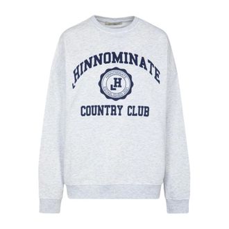 Hinnominate Sweatshirts, female, Gray, Size: M Sweatshirt