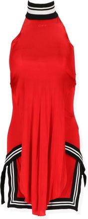 Off-white Off White Womens Dark Red Dress