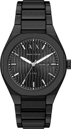 A|X Armani Exchange Sync Quartz Black Dial Mens Watch AX4301
