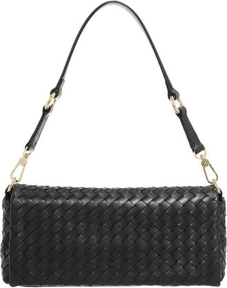 Abro Abro Pochettes - Schultertasche Mila/ Black/Gold - black - Pochettes for ladies