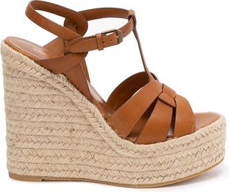Saint Laurent Tribute Wedge Espadrilles