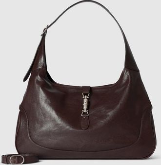 Gucci Jackie 1961 Large Crossbody Bag, Brown, Leather