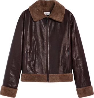 Pence Irlanda Mahogany Sheepskin Jacket