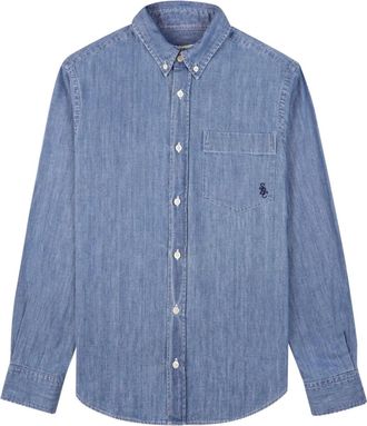 Sporty & Rich Camicia SRC con taschino - Blu