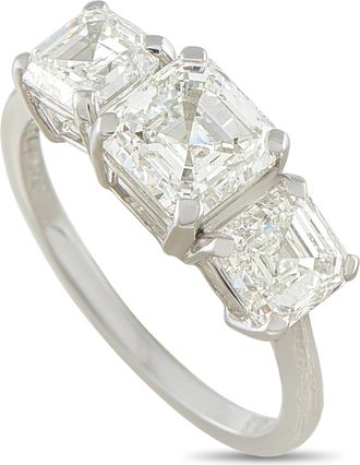 Luxury Bazaar Platinum 3.21ct Diamond Ring MF01-101426