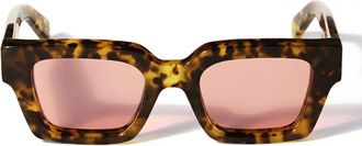 Off-white Sunglasses Ow1022 6045 Virgil Brown/Purple Unisex