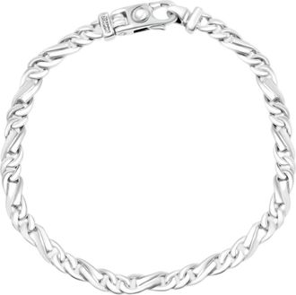 Pompeii3 Mens Link 14k Gold (21gram) or Platinum (33gram) 5.5mm Bracelet 8.25