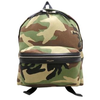 Saint Laurent Pre-owned Backpacks, unisex, Multicolor, Size: ONE SIZE Pre-owned Vintage Canvas Backpack