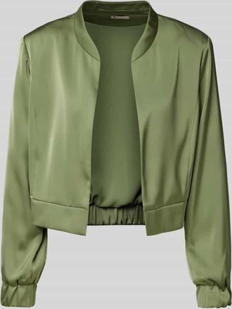 Vera Mont Kurzblazer mit Stehkragen in Gruen, Gr&ouml;&szlig;e 44