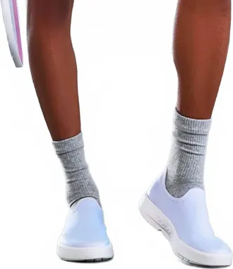 Oofos Women Oomg Low Recovery Shoe In Purple Jade