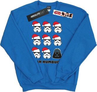 Star Wars Heren Kerstmis Humbug Sweatshirt (Koningsblauw)