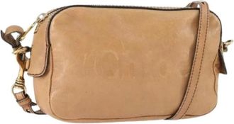 Chlo&eacute; Pre-owned Cross Body Bags, female, Beige, Size: ONE SIZE Pre-owned Small Shoulder Bag