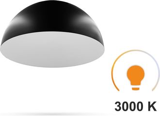 OEM L&aacute;mpara Semicircular De 18 W K300-16 Para Rieles De Cinta Fiberflex De 24 V Cc, 3 Cct, 3000 K