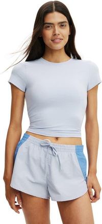 Cotton On Womens Active Ultra Soft Fitted Tshirt in Violet Blue at Nordstrom, Size Xx-Small