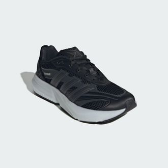 adidas Mens Lightblaze Glow Shoes - Black/Dark Grey - Size UK 9.5