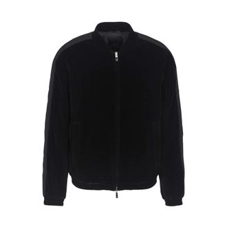 A|X Armani Exchange Light Jackets, male, Black, Size: 2XL Giubbino