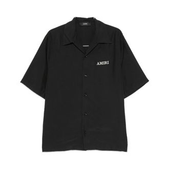 Amiri Heren, Overhemden, Zwart, Maat: M