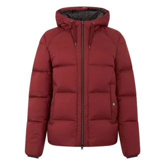 Herno Heren, Jassen, Rood, Maat: L Leer