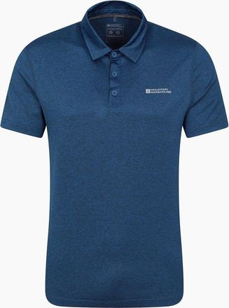 Mountain Warehouse Mens Mountain Warehouse Mens Deuce IsoCool Polo Shirt - Navy - Size: 34