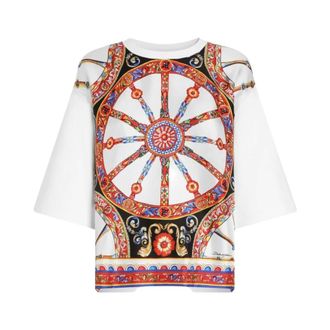 Dolce & Gabbana Dames, Tops, Veelkleurig, Maat: S