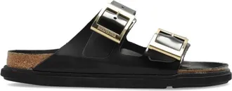 Birkenstock Arizona Droplet Buckle - Dames - Sandalen - Zwart - 36 EU - Leer - Schoenen