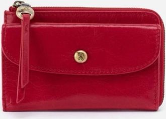 Hobo Womens Addi Card Case In Claret