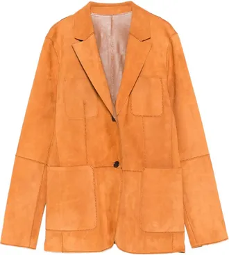 DESA 1972 suede blazer - Orange
