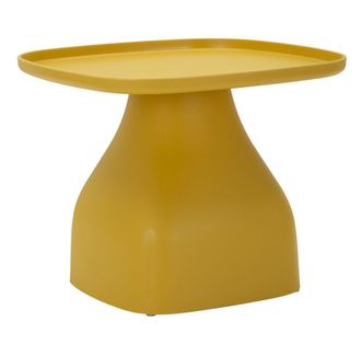 Mauro Ferretti Mesa plastico amarillo 48x48x38 cm