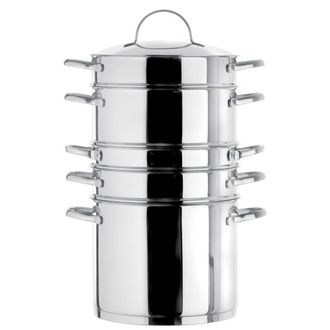 Cuisinox Le Cuisinox Set para la cocci&oacute;n al vapor 6 piezas Acero