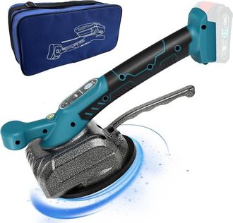 OEM Alicatador De Azulejos, Vibrador El&eacute;ctrico Para Azulejos Con Ventosa De 4,7 X 4,7 Pulgadas, 5 Velocidades Ajustables, Capacidad De 80 Kg, Apto Para Az