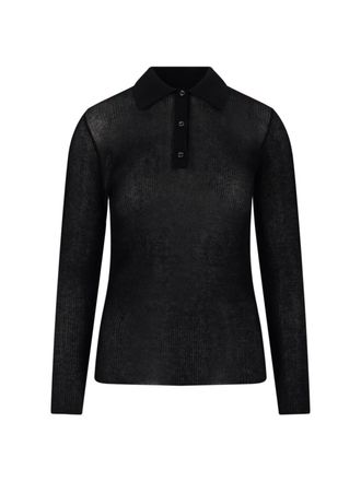 Moncler Logo Ribbed Top