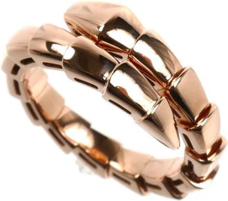 Bulgari Pink Gold (18K) Band Ring (Pre-Owned)